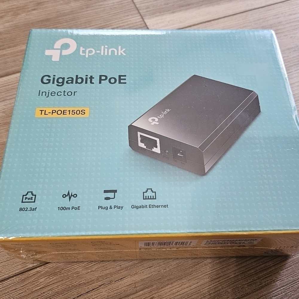 GIGABIT PoE Injector TP-LINK 802.3af